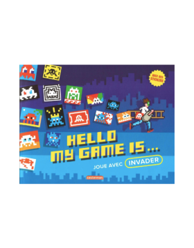 レア品  INVADER \"Hello My Game Is...完売品 INVADER Hello My Game Is Promo Sticker Sheet • Silverback Gallery