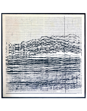 Sten Lex – Mare – Stencil poster - 181 x 181 cm - 2019