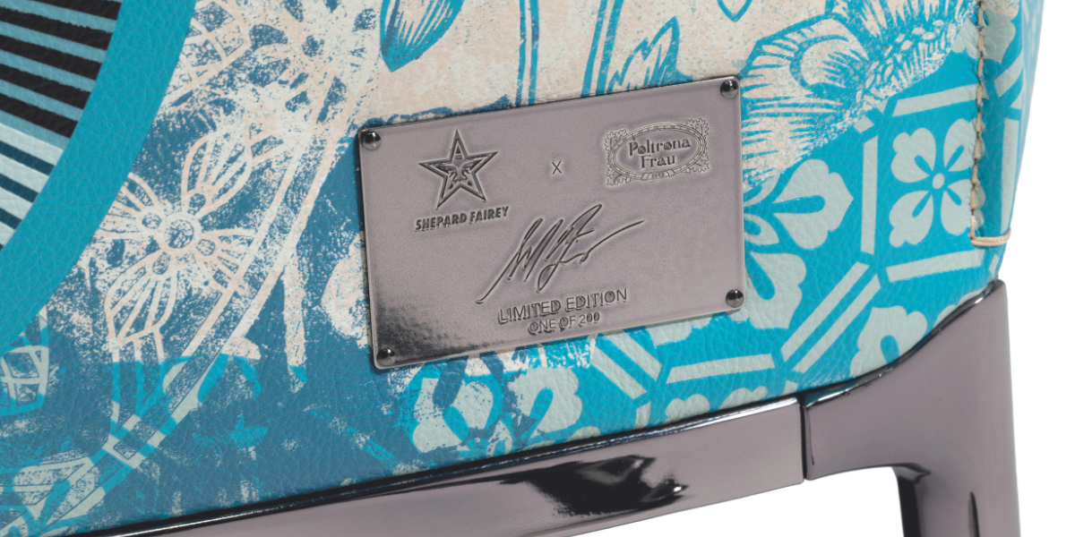 Archibald Delicate Balance: quand le street art d’Obey rencontre l’excellence de Poltrona Frau